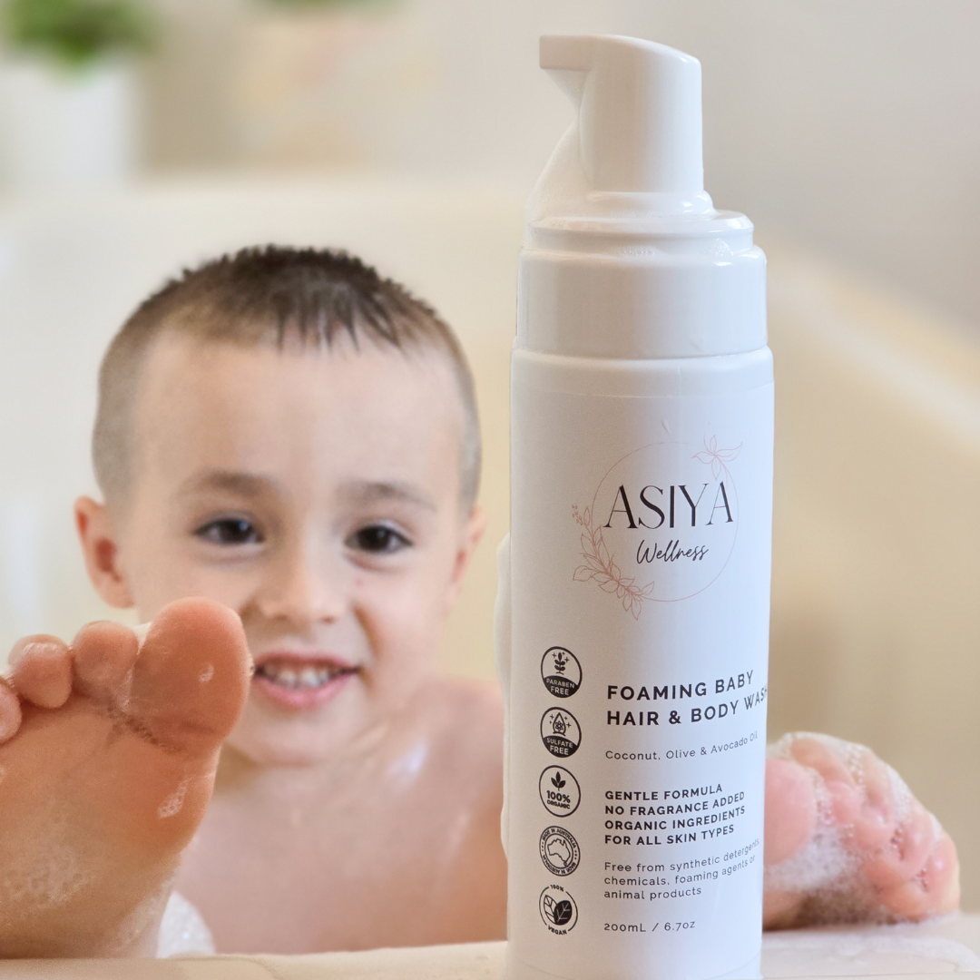 Organic Foaming Baby Hair & Body Wash